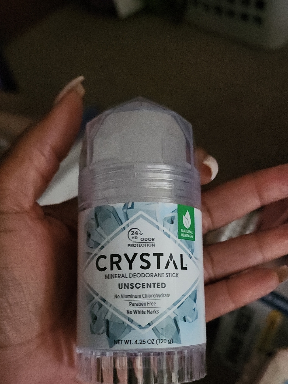 Crystal Unscented Mineral Deodorant Stick